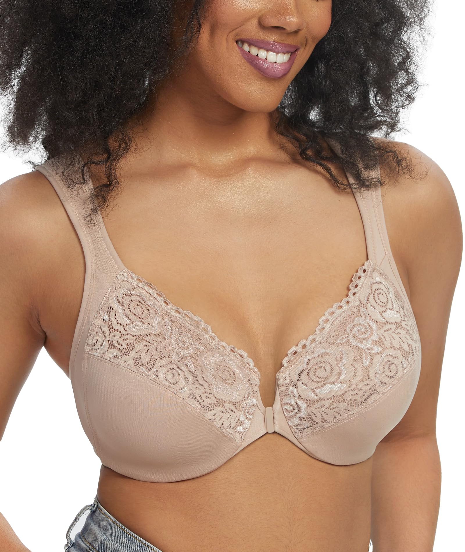 HACIFront Closure Full Coverage T-Shirt Bra