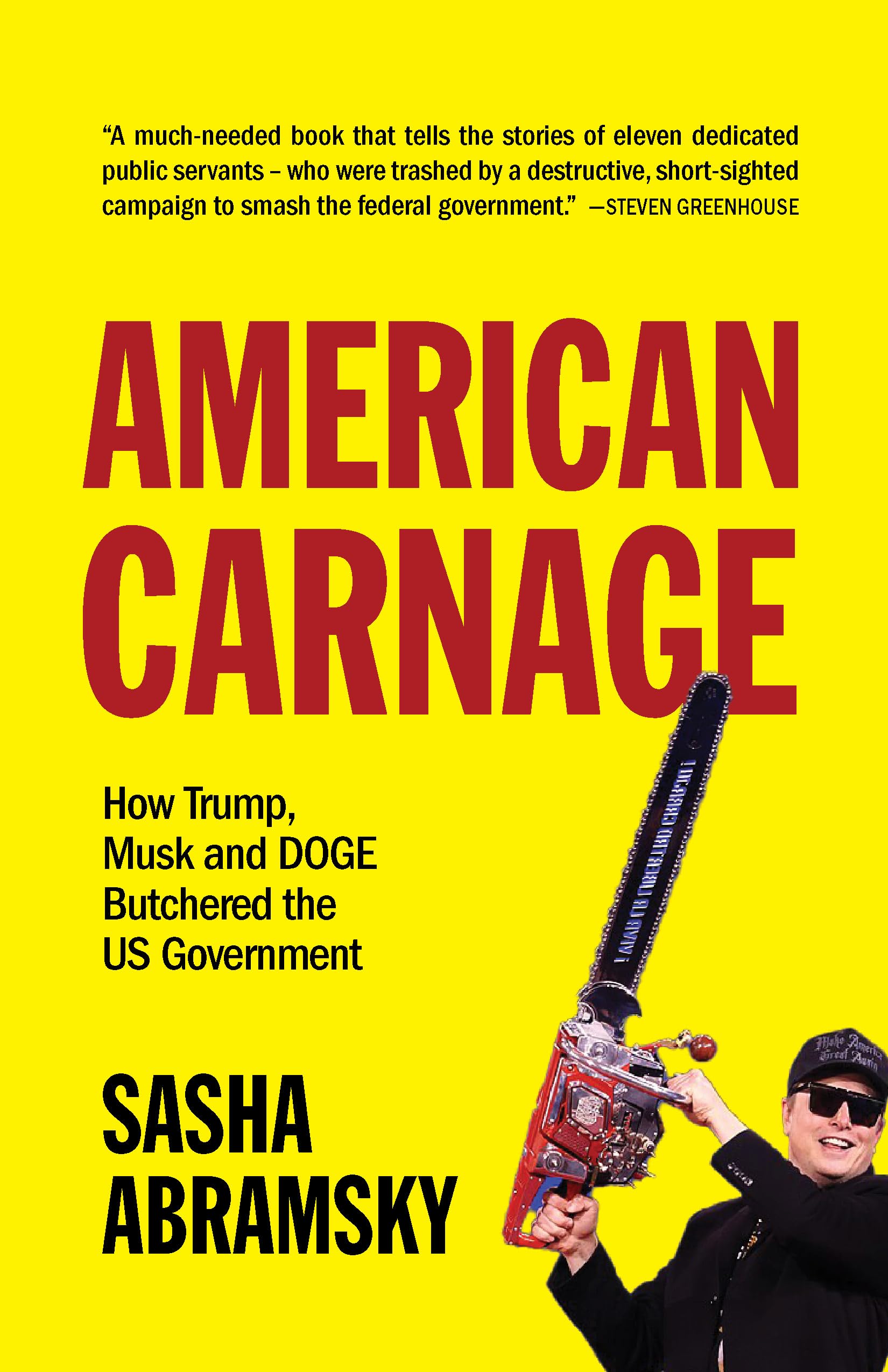 American Carnage by Sasha Abramsky PAPERBACK 9781682196762