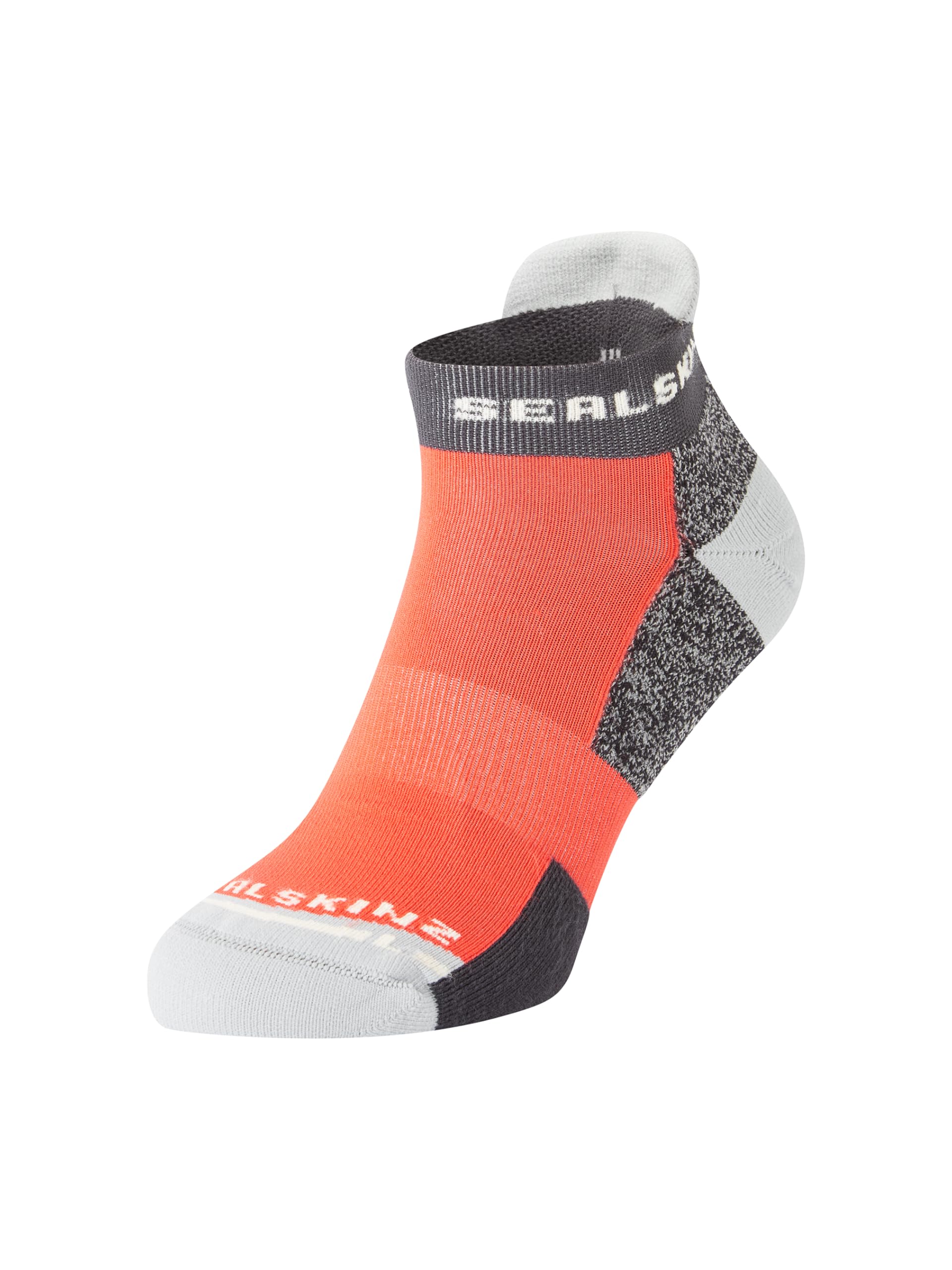 Sealskinz Unisex Orange Pedham Anti-Blister Anklet Running Sock