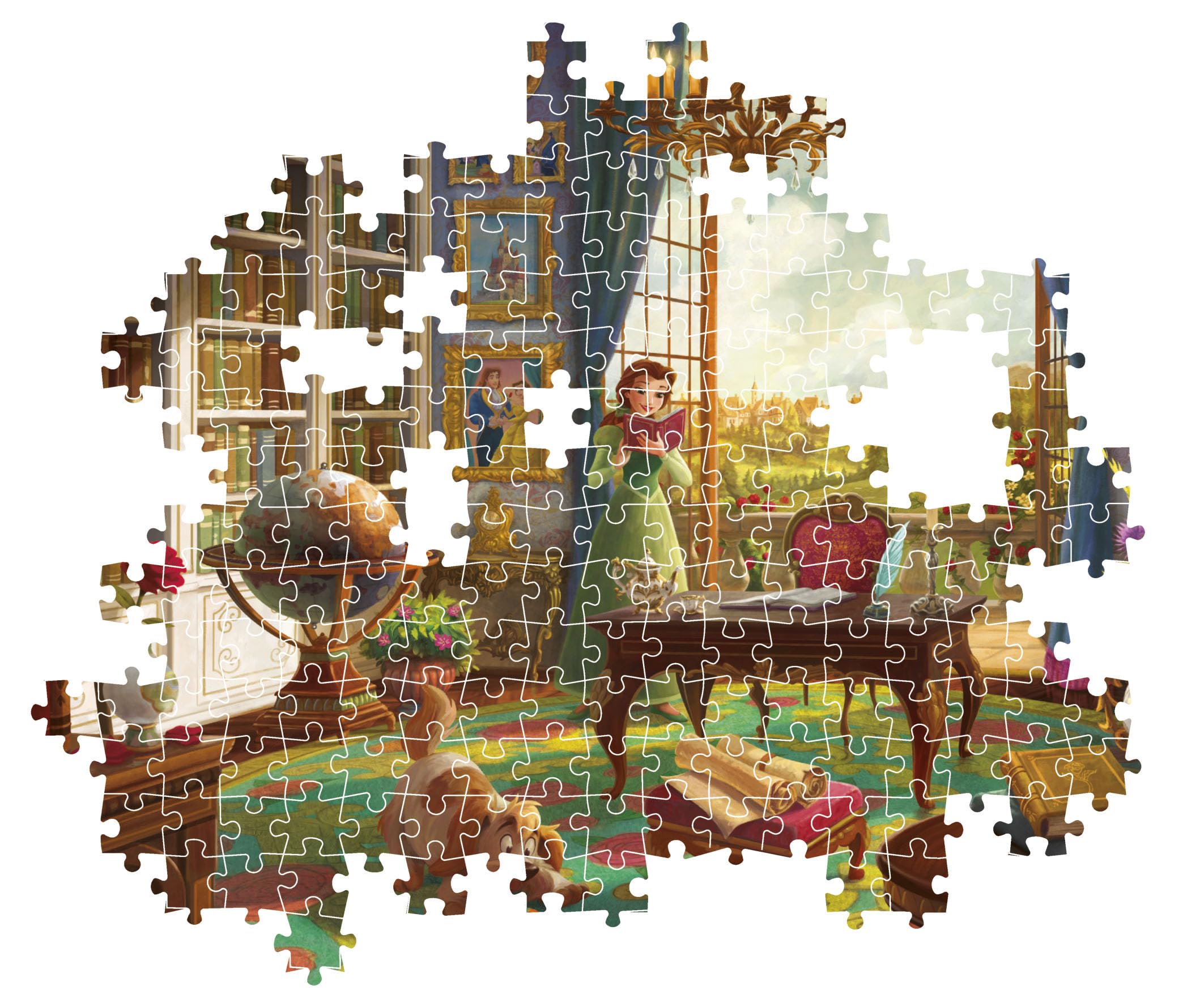 Clementoni 500 Piece Puzzle – Ever After Collection: Belle, 35157