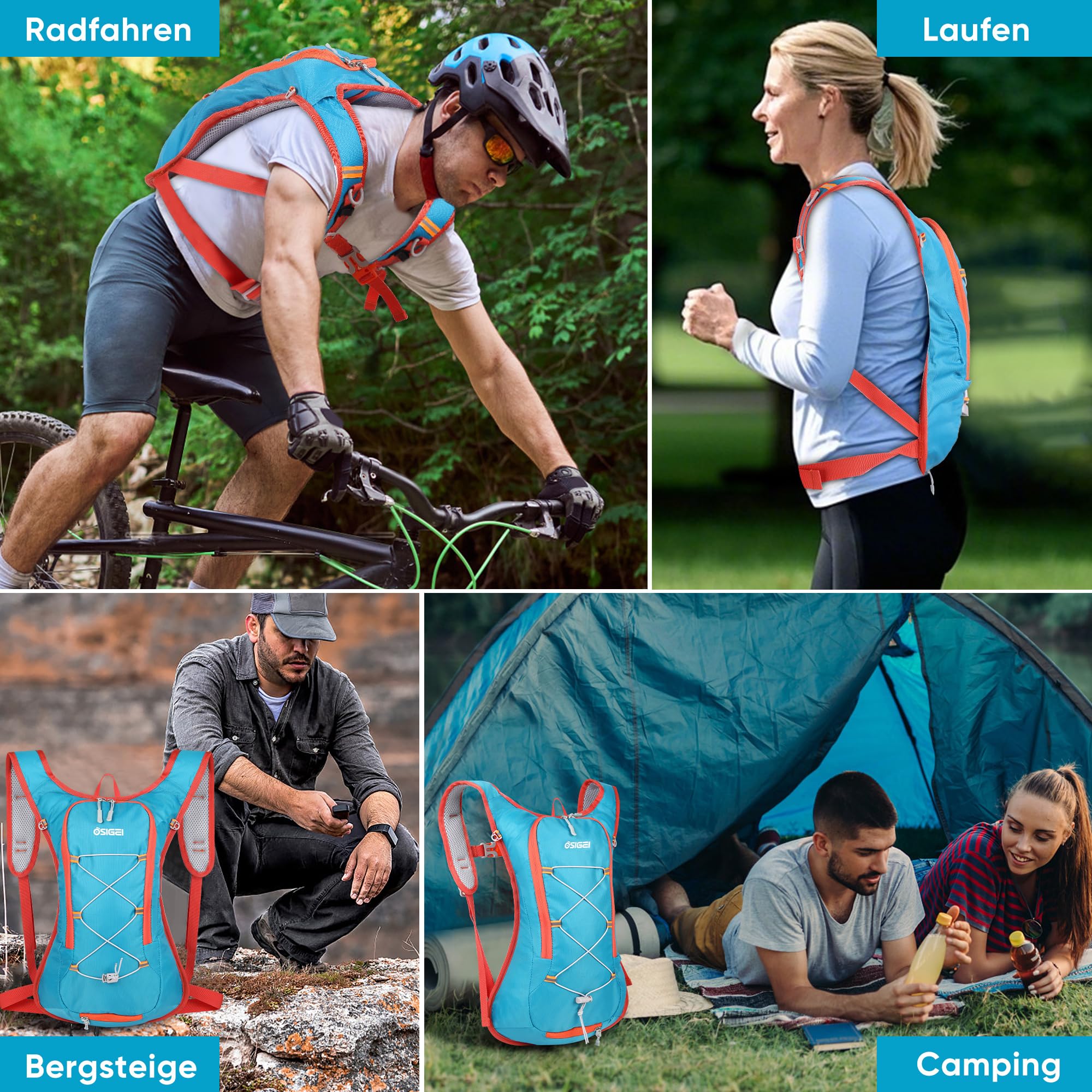 Ultralekki plecak rowerowy, z siatką na kask, wodoszczelny, na wędrówki, wspinaczkę, jazdę na rowerze, bieganie, kemping, plecak sportowy, plecak rowerowy