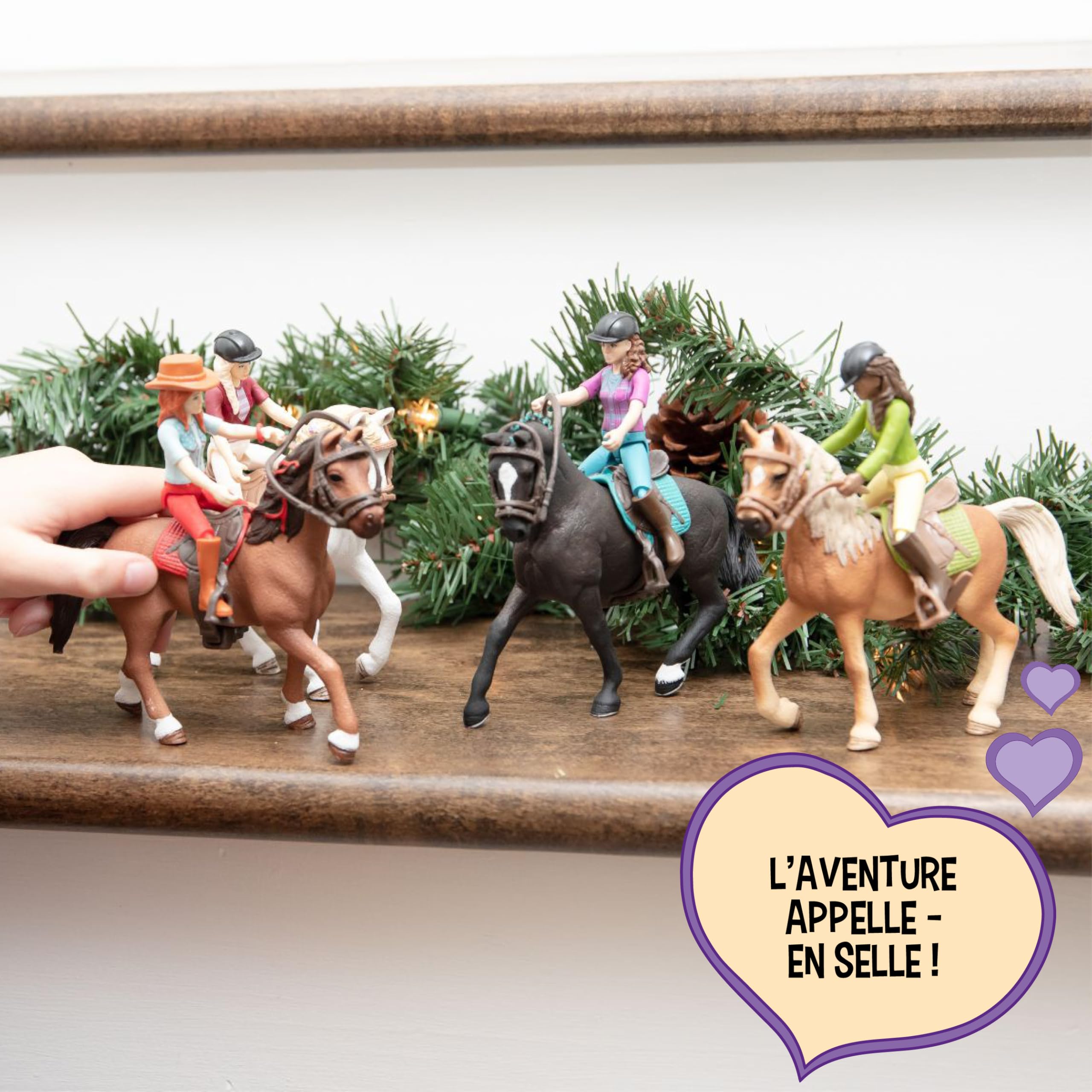 Schleich Horse Club | Balade à Cheval 72221 | dès 5 Ans | 40 pièces