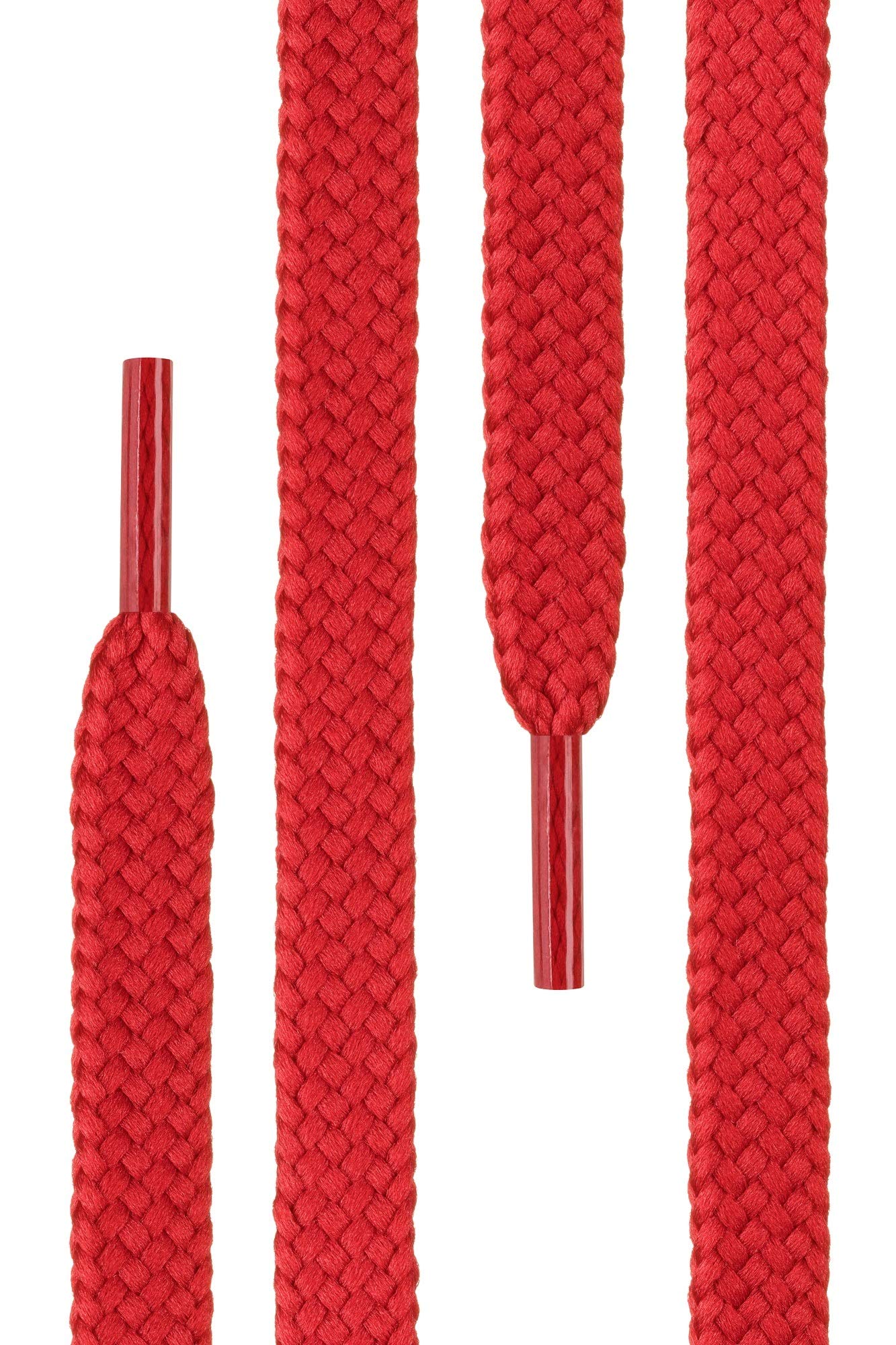Di ficc hiano 1 par Fischer-Net – Cordones de poliéster – Resistente – Plano – Aprox. 7 mm ancho, 27 Colores, 60 – 200 cm de longitud — view 2