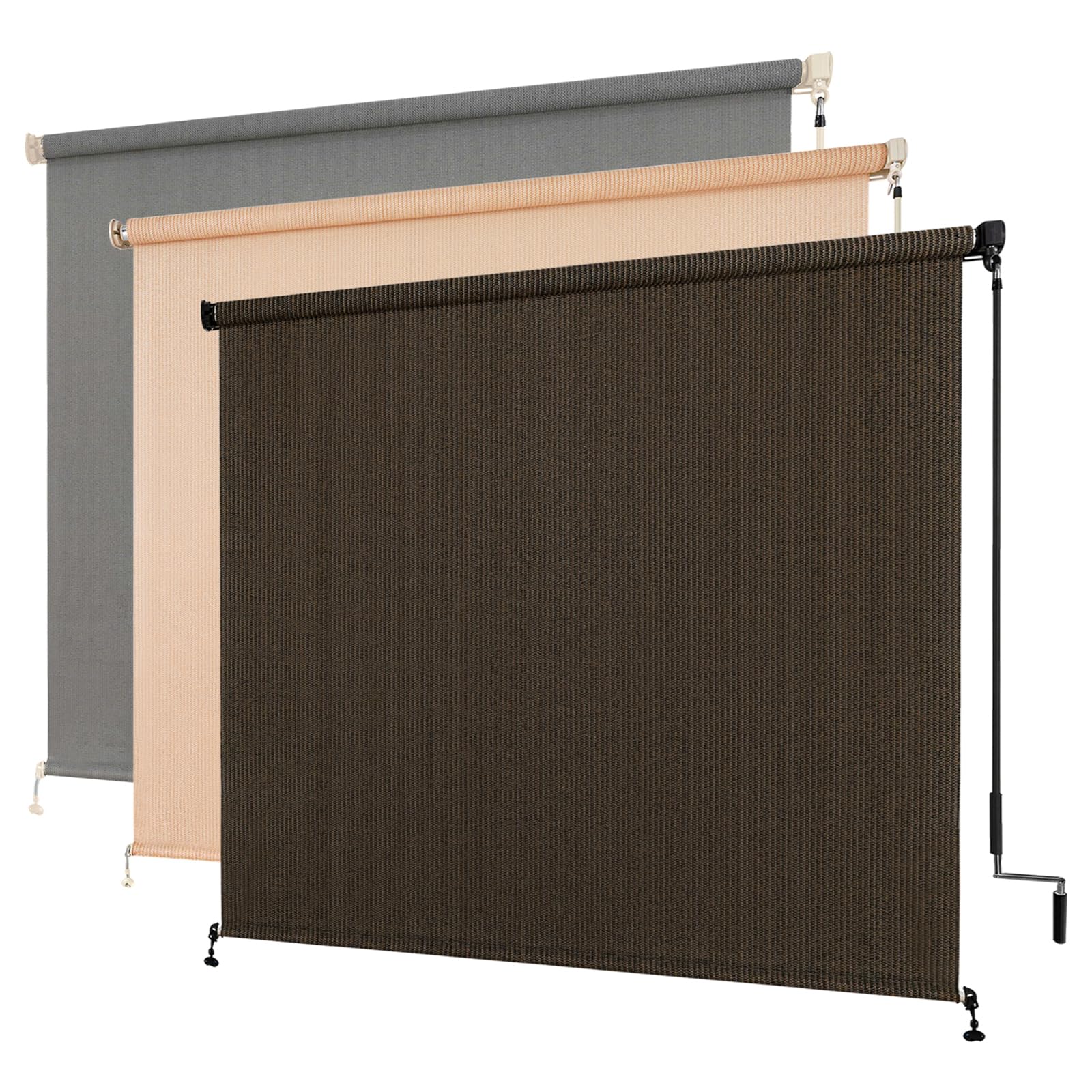 MeshyBlok Outdoor Cordless Roller Shades