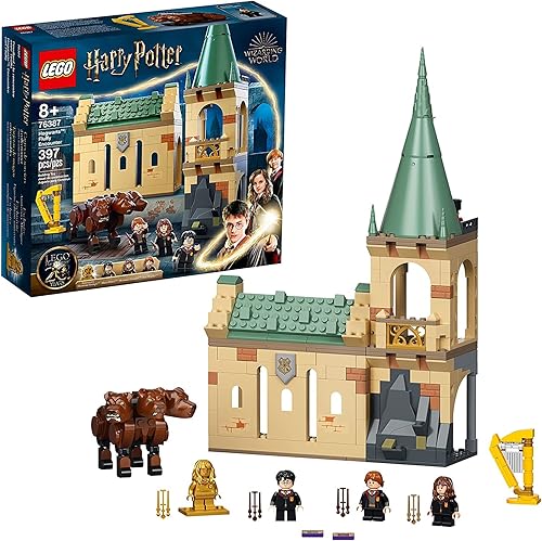 LEGO Harry Potter Hogwarts juego de construcción esponjoso 76387 juego de 3 cabezas para perros juguete fresco y coleccionable nuevo 2021 397 piezas LEGO Harry Potter Hogwarts juego de construcción esponjoso 76387 juego de 3 cabezas para perros juguete fresco y coleccionable nuevo 2021 397 piezas