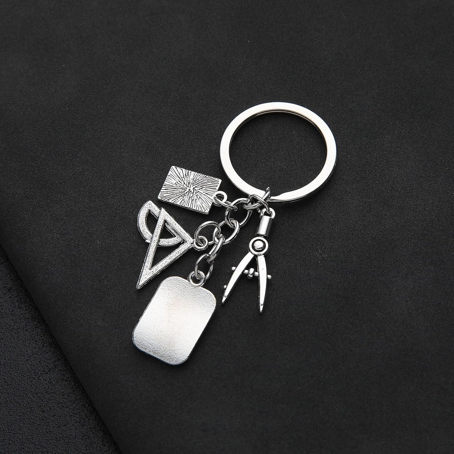 PHAETON 20PCS MathTeacher Gifts Mathematics Teacher Keychain, Teacher Keychain, Architect, Architectural Engineer Teacher, Geometry, Math Book, Teacher Gift, Math Teacher Key Ring - Image 7