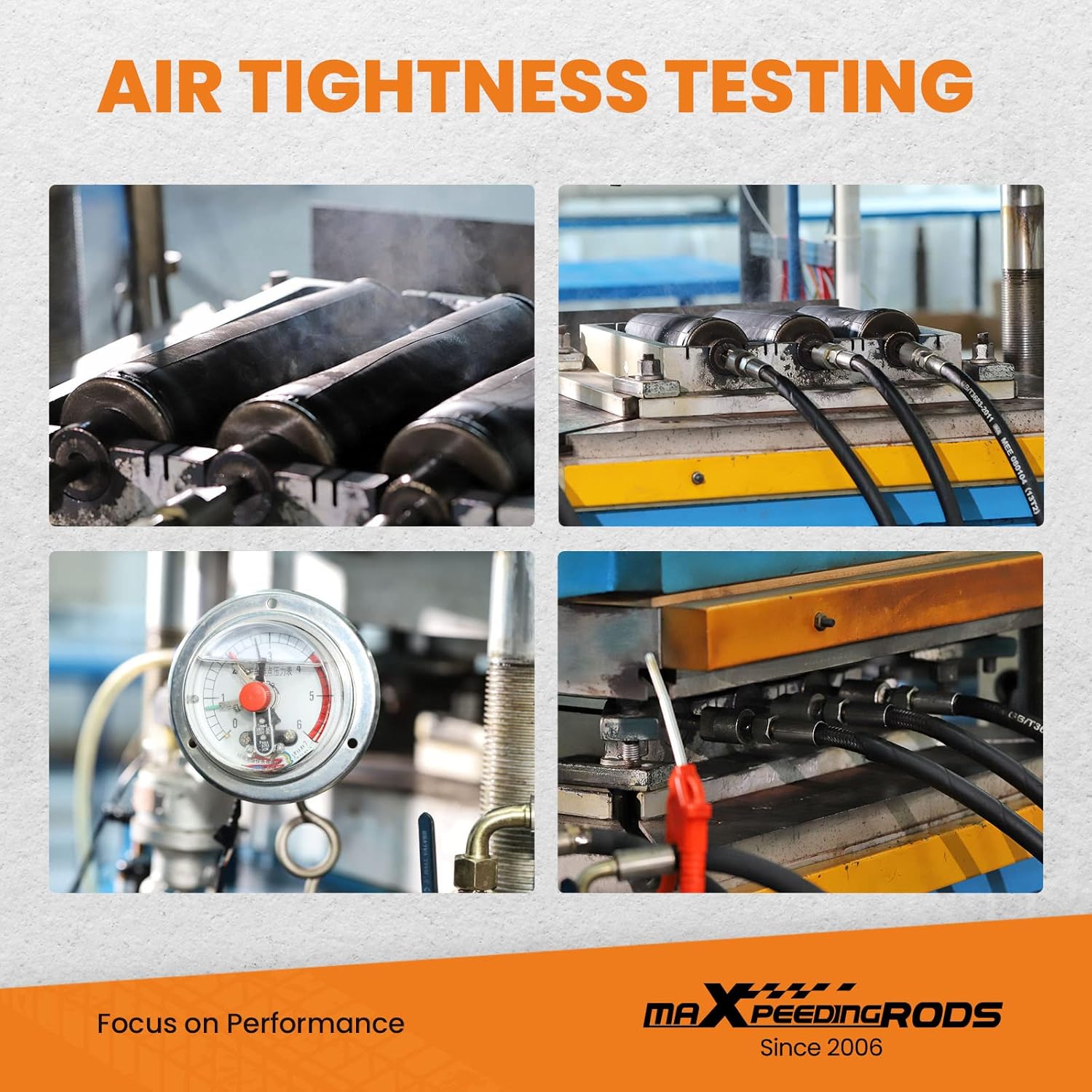 maXpeedingrods Rear Air Suspension Strut for Mercedes-Benz W220 S430 S500 S55AGM S600 (2000-2006) Without ABC/4matic 2203205013