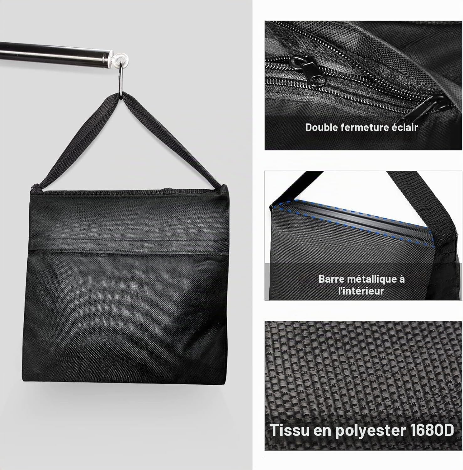 EMART 10Pcs Sacs de Sable Résistants pour Trépied de Photographie, Studio