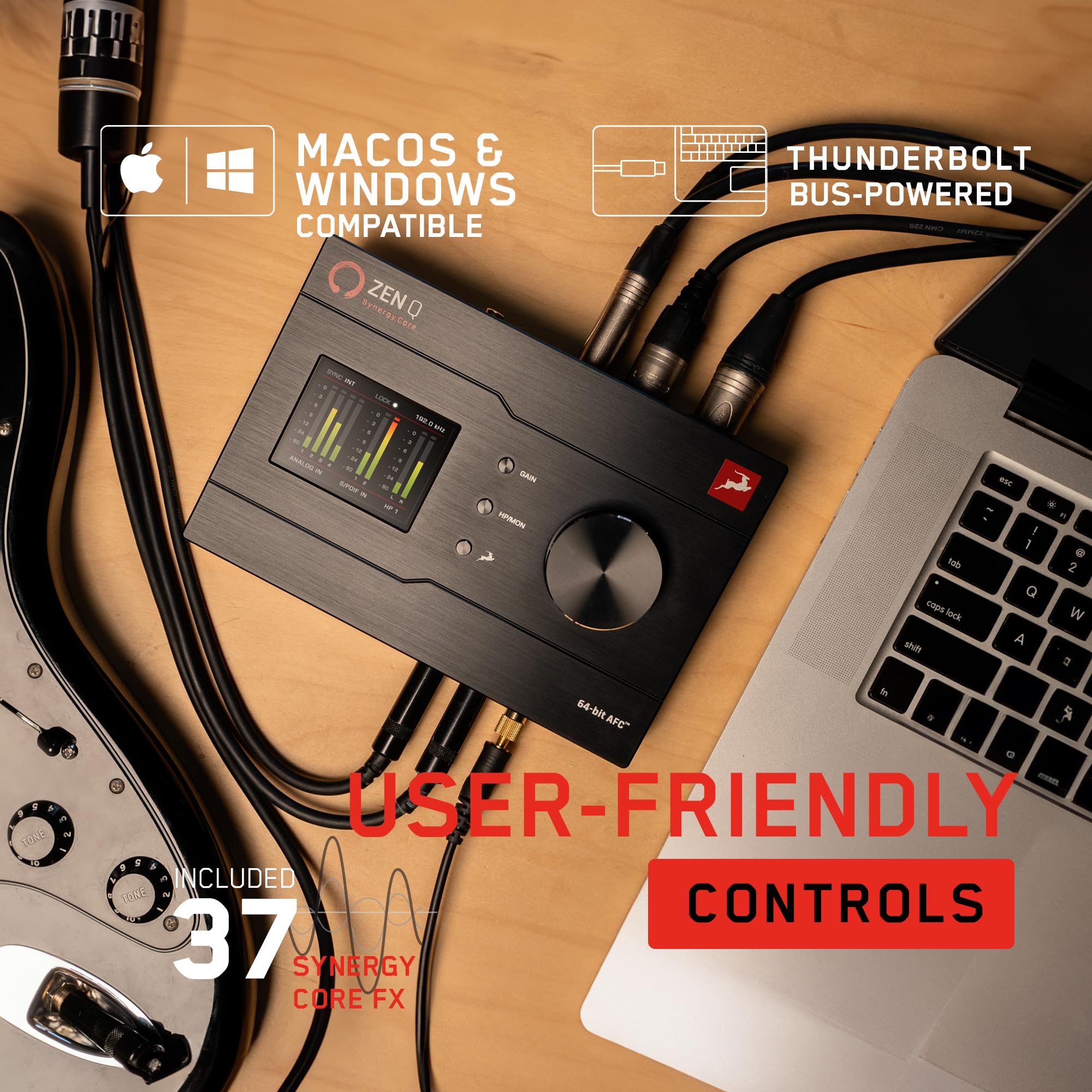 Amazon.com: Antelope Audio Zen Q Synergy Core Audio Interface