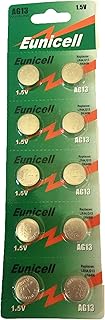50 x AG13/LR44/A76 Alkaline button cell battery