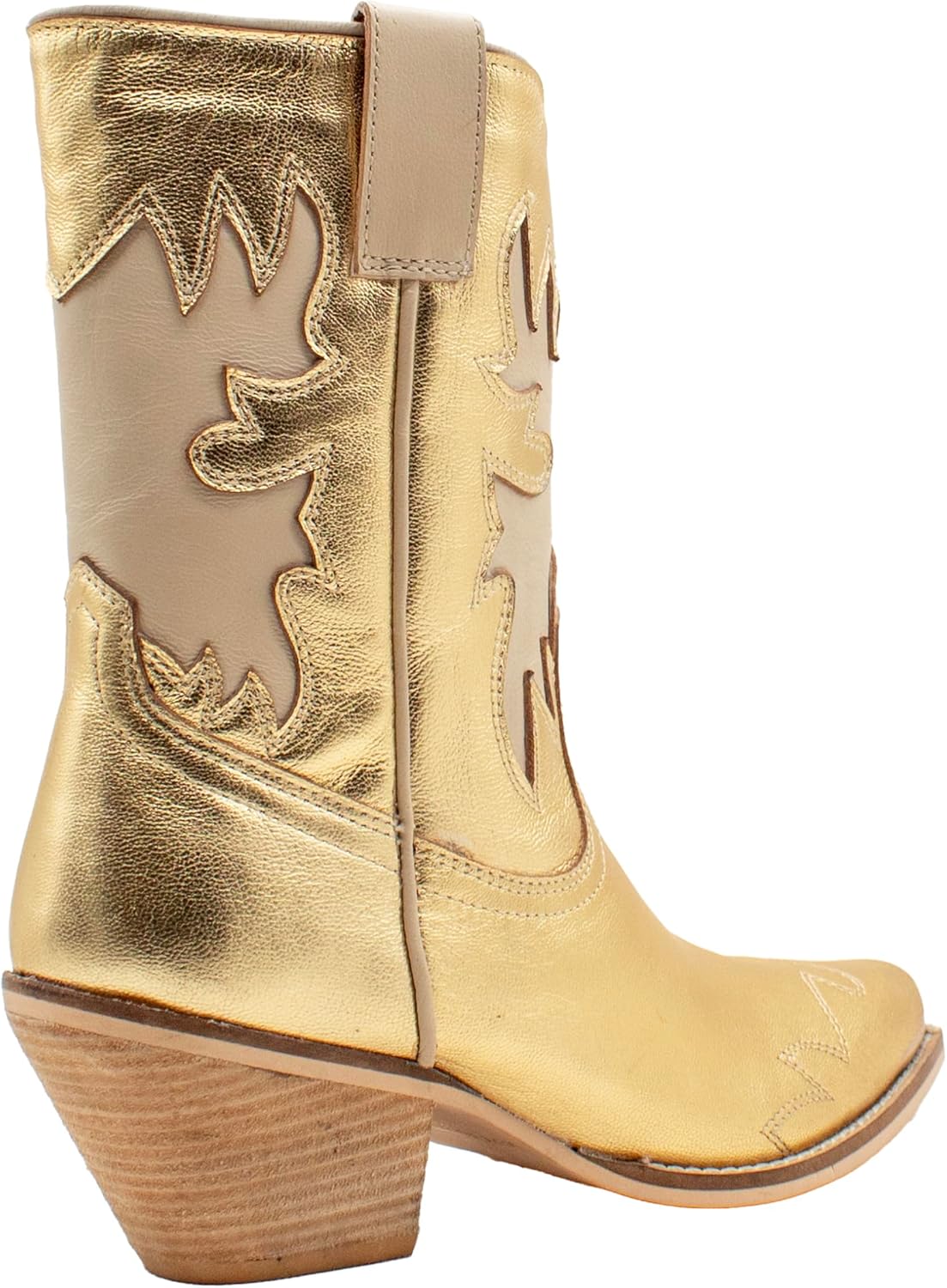 VOLATILE Women's Colt Faux Leather Boot W/Contrast Underlay