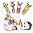 BABY K Foot Finder Socks & Wrist Rattles (Set I) - Newborn Toys for Baby Boy or Girl - Brain Development Infant Toys - Hand and Foot Rattles Suitable for 0-3, 3-6, 6-12 Months Babies