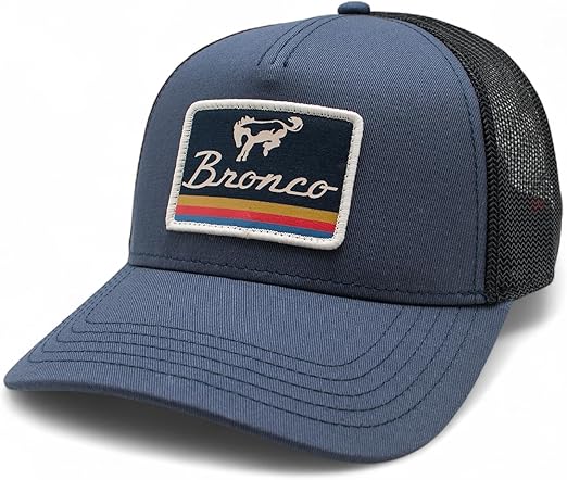 AMERICAN NEEDLE Officially Licensed Ford Bronco Valin Adjustable Trucker Hat
