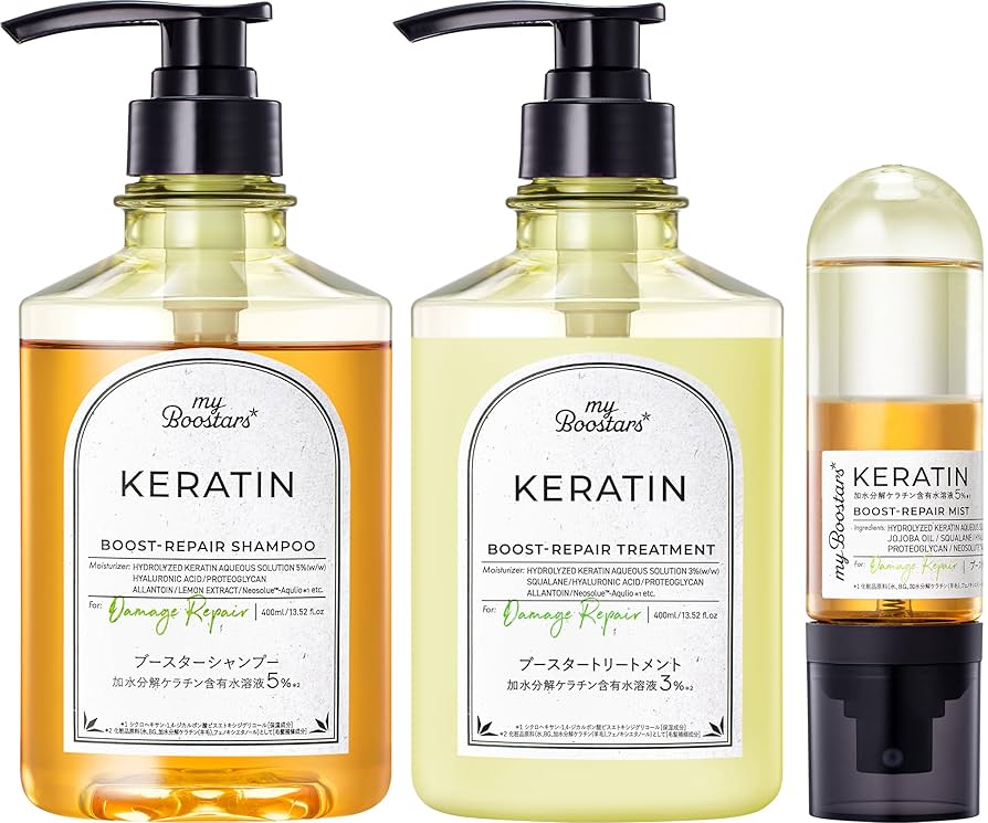 Xトリートメント　シャンプー、コンディショナー、ケラチンミスト 試してみた】X TREATMENT MIST X TREATMENTの効果・肌質別の