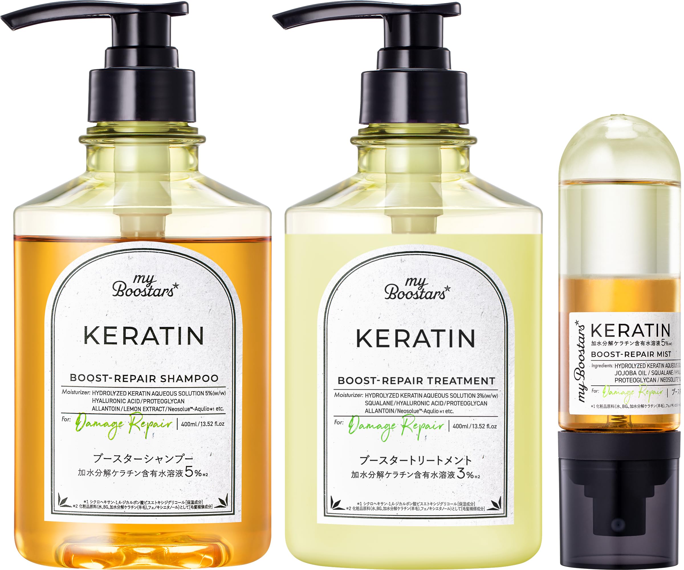 Amazon | マイブースターズ 【ケラチン】シャンプー