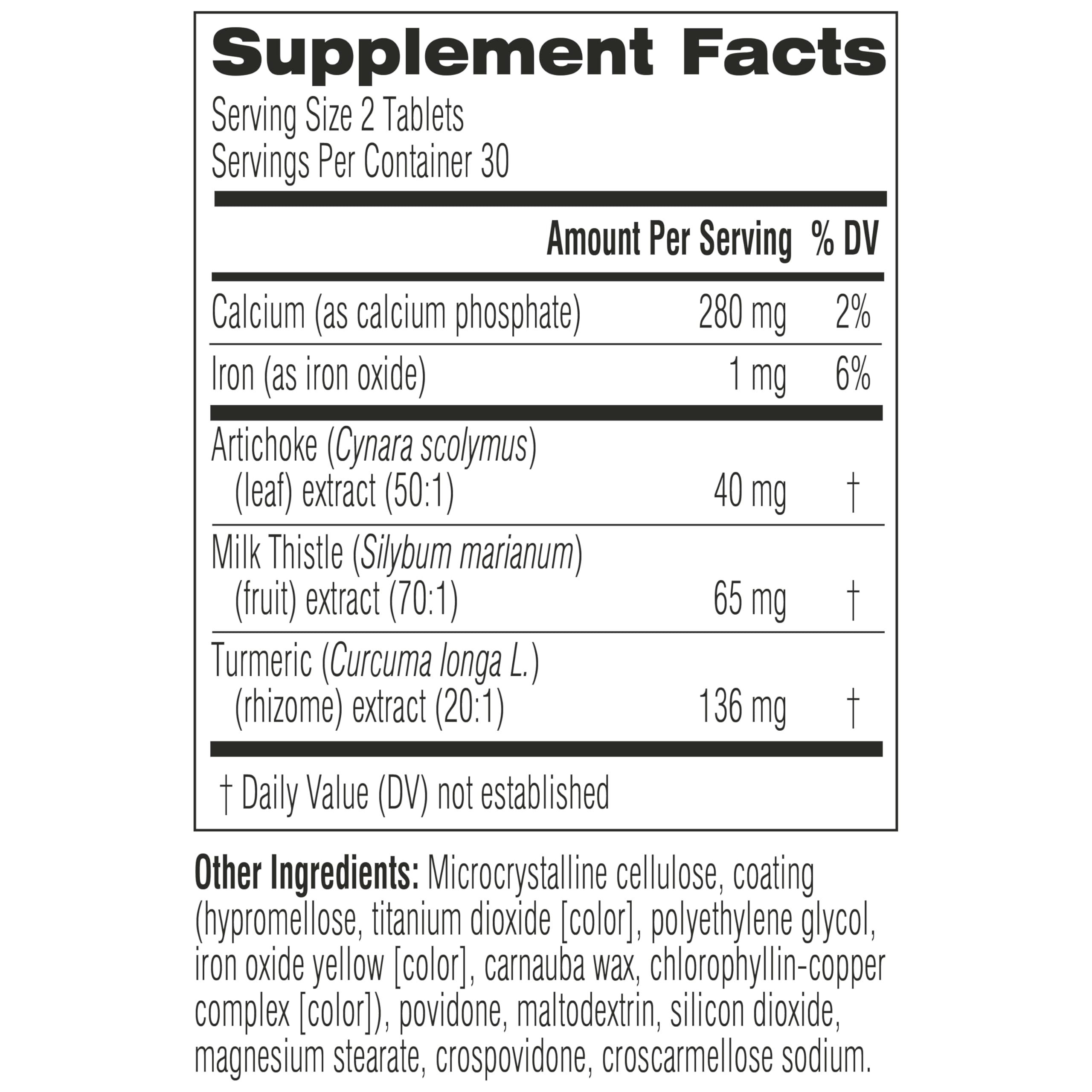 Swisse Liver Cleanse Detox & Repair, Liver Detox & Liver Support Supplement for Liver Health, Milk Thistle with Turmeric & Artichoke, 60 Tablets — Amazon image 8