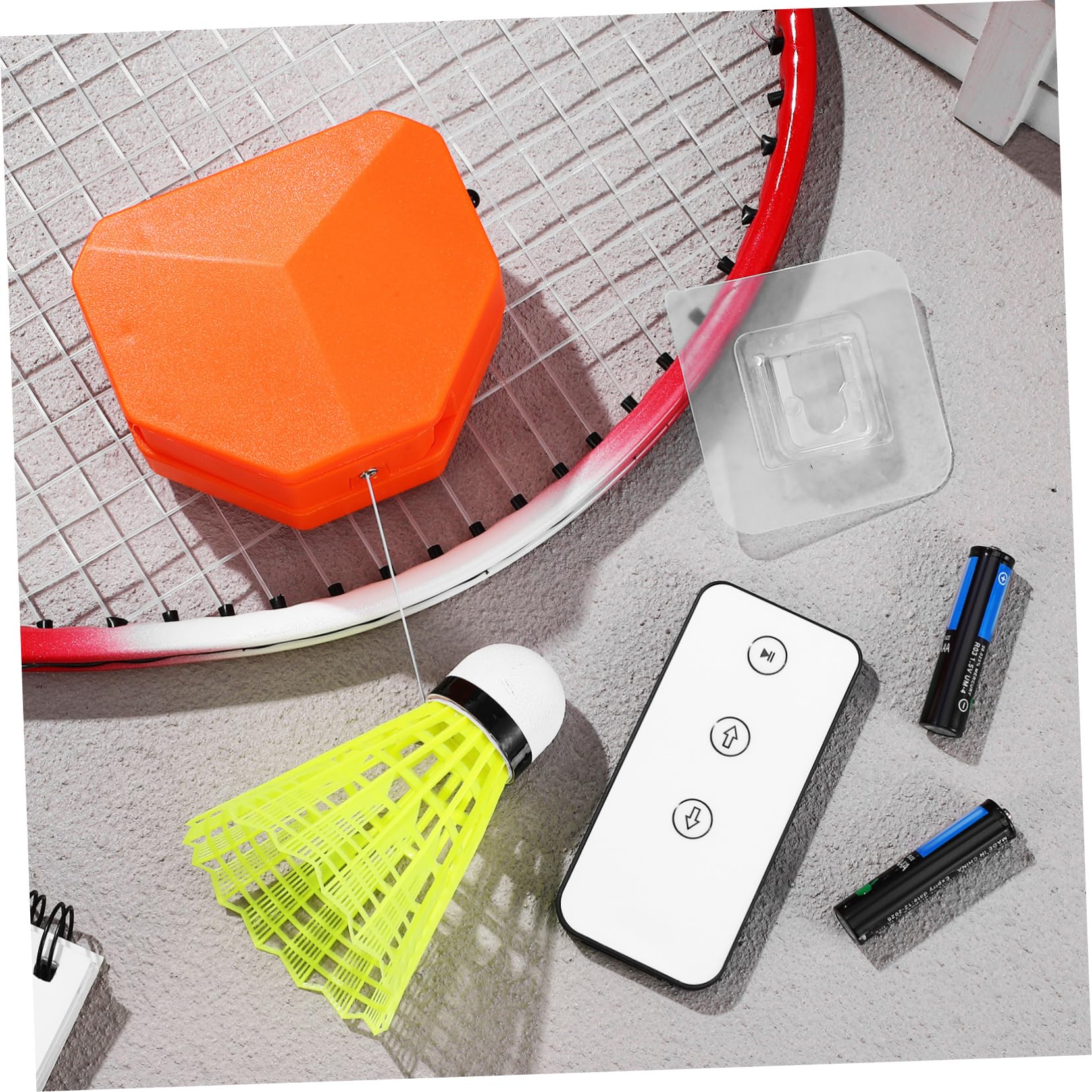 BESPORTBLE 5sets Allenamento Badminton Portatile Rimbalzo Trainer Controllo e Include Shuttlecock Per