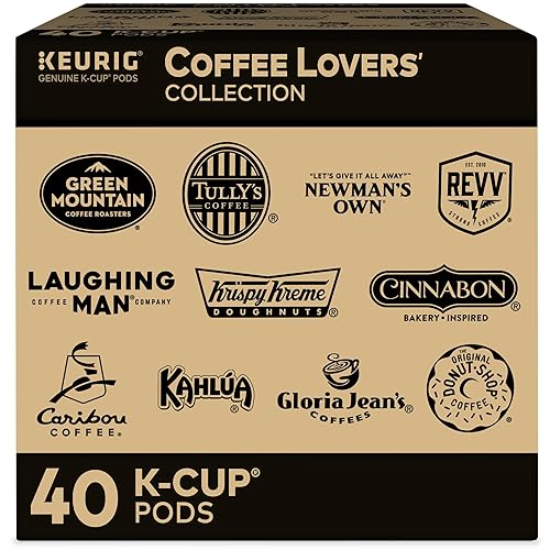 Colección de los amantes de café Keurig Paquete variado capsulas K-Cup de porción individual Degustación 40 unidades