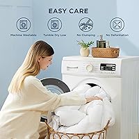 Vista 8 de Bedsure Pillow Top King Mattress Topper - King Mattress Protector with 8-21 Inches Deep Pocket, 800 GSM Extra Thick Waterproof Bed Pad Fitted, Soft