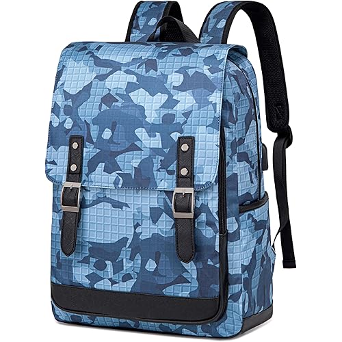 LEDAOU School Backpack Teen Boys Kids Bookbag Daypack School Bag