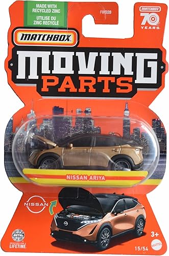 Matchbox Nissan Ariya, Piezas móviles 1554 Oro