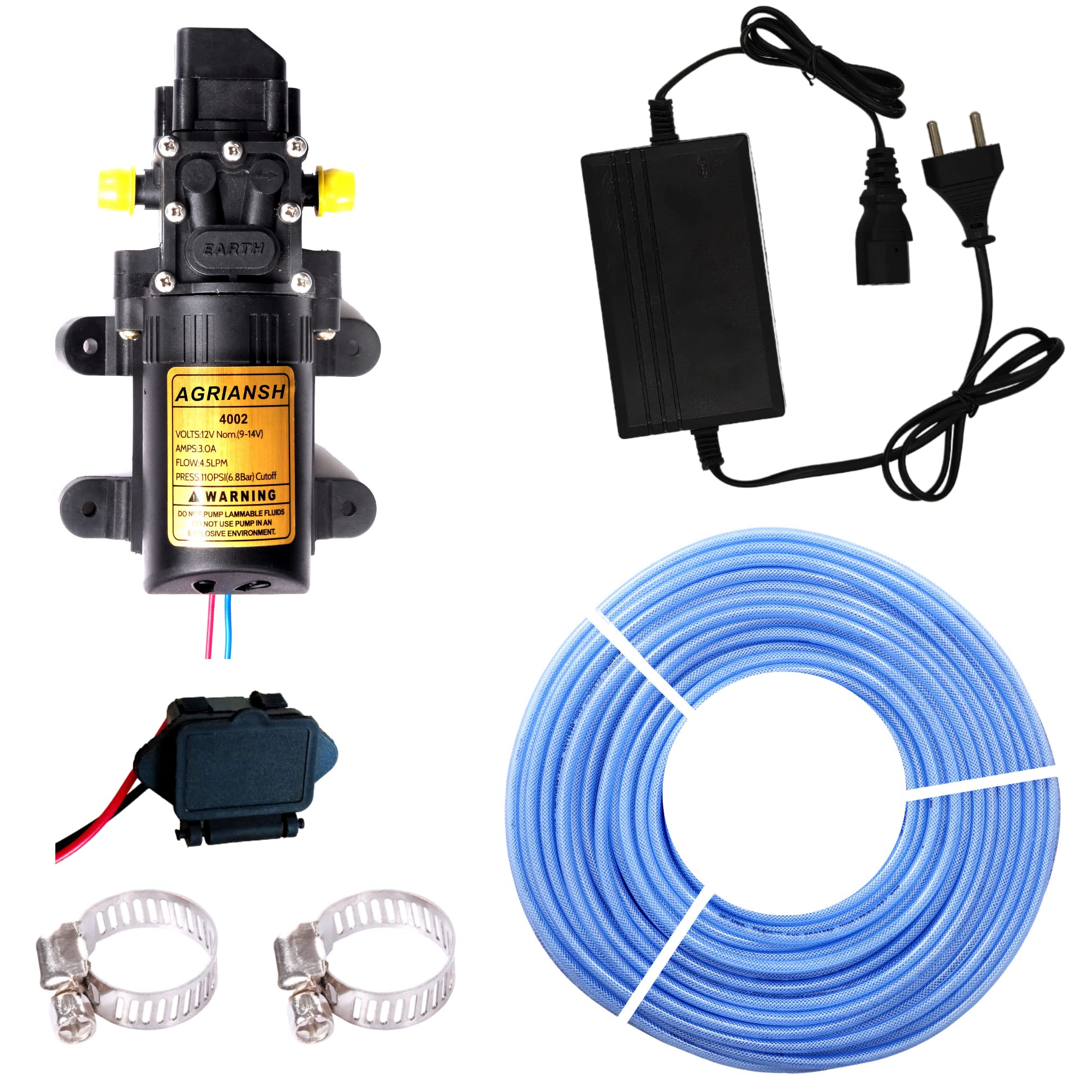 Buy Agriansh Heavy Duty 12Vdc Electric Battery Sprayer diaphragm 110