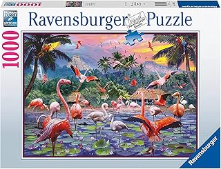 Ravensburger Puzzle 17082 Pink Flamingos 1000 Pieces