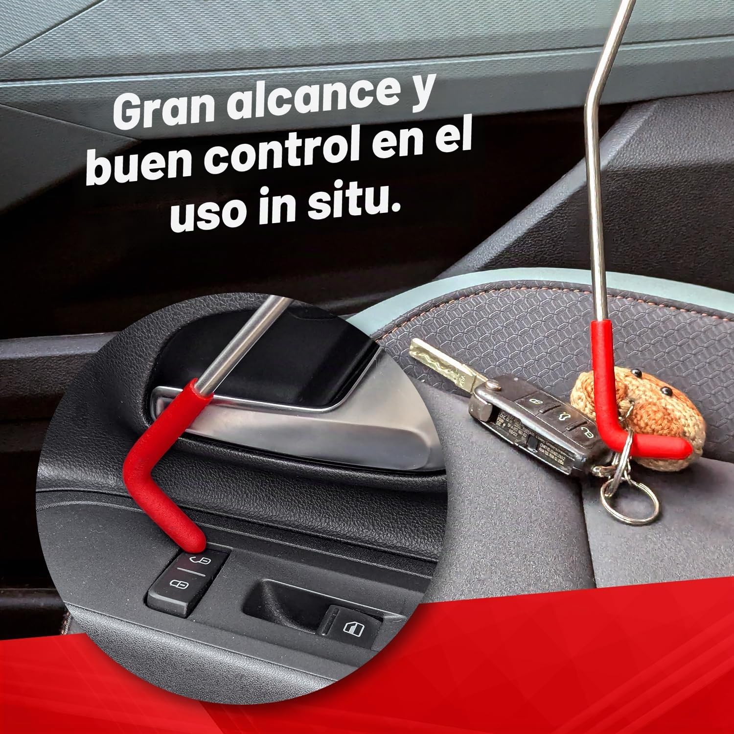 MULTIPICK Kit de Apertura Vehículos – Herramienta de Palanca & Set Herramientas Profesionales – Herramientas Desmontaje Molduras & Herramientas Coche para Apertura Vehículo