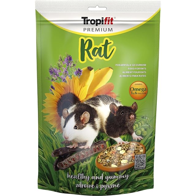 Foto 3 de 4 de Rat 500g - Alimento Completo para Ratas con plátano Dulce, pasas y Zanahorias