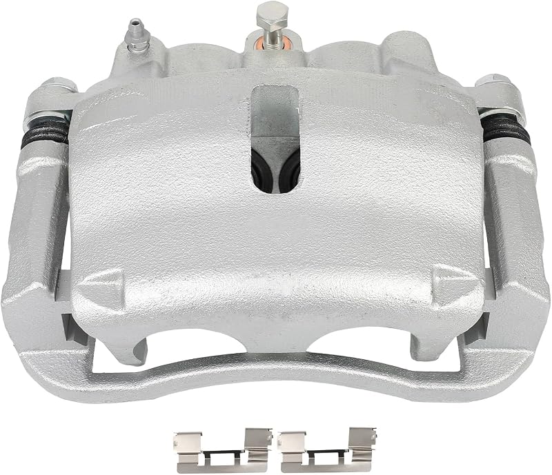 Pinça de freio a disco dianteira esquerda SCITOO com suporte – Ford F-150 e Lobo