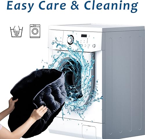 Miniatura 4 de QUVITA Cama redonda para perros pequeños lavable de lujo sofá cama para mascotas súper suave esponjosa autocalentable cama para cachorros cama para