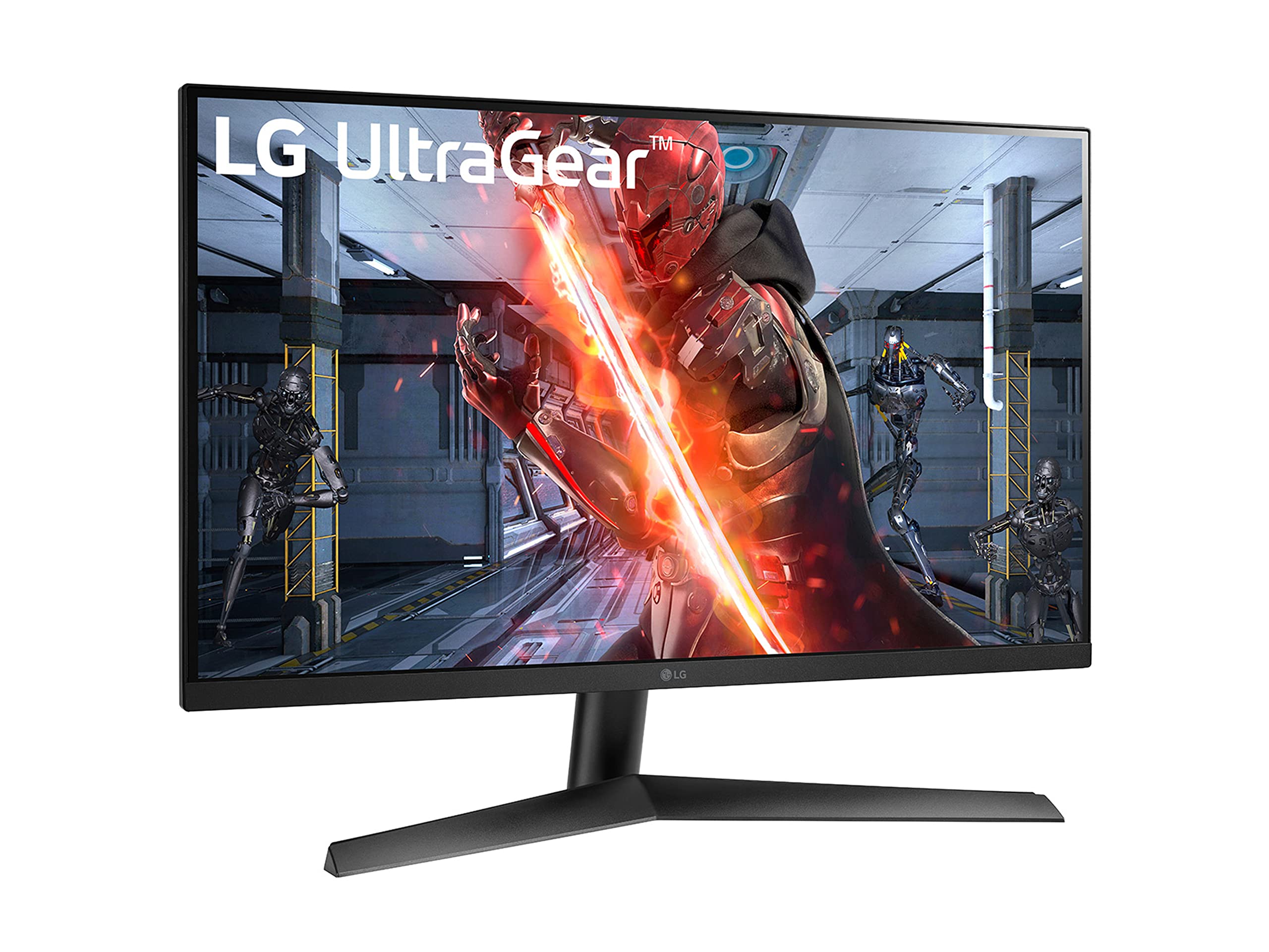 LG 27GN60R UltraGear Gaming Monitor 27" Full HD IPS HDR 10, 1920x1080, 1ms, AMD FreeSync Premium 144Hz, HDMI 2.0 (HDCP 2.2), Display Port 1.4, AUX, Flicker Safe, Nero