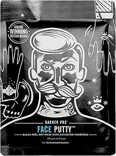 BARBER PRO FACE PUTTY máscara desprendible ne...