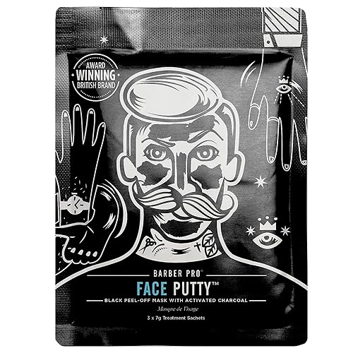 FACE PUTTY máscara desprendible negra con carbón activado