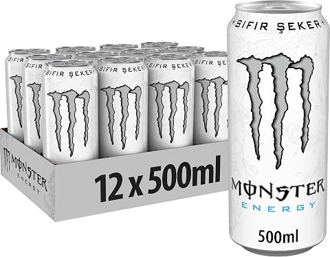 Monster Ultra Şekersiz Enerji İçeceği Kutu 12x500 ml