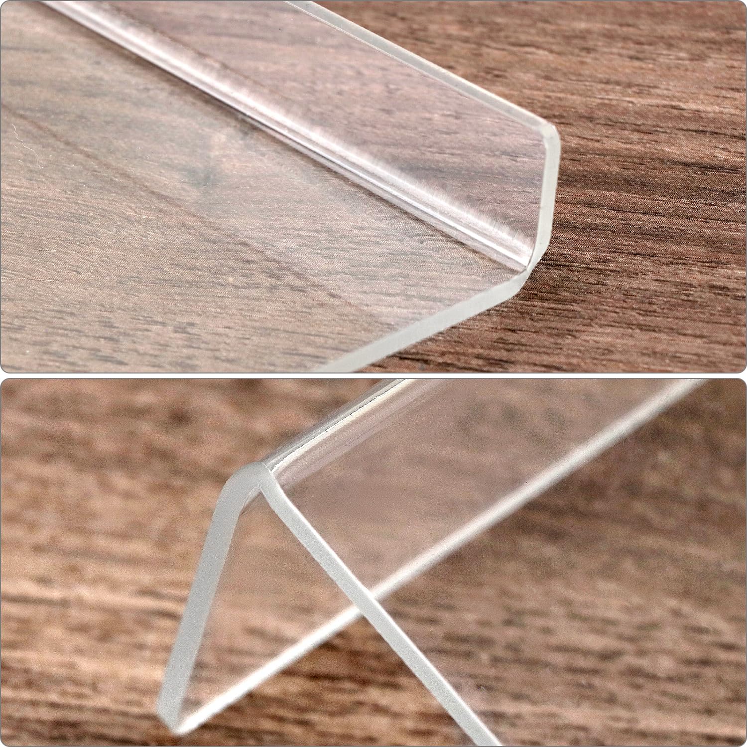 Supporto Per Tastiera In Acrilico Trasparente - Inclinato Ergonomico, Per PC E Ufficio, 43x15cm - Foto 3