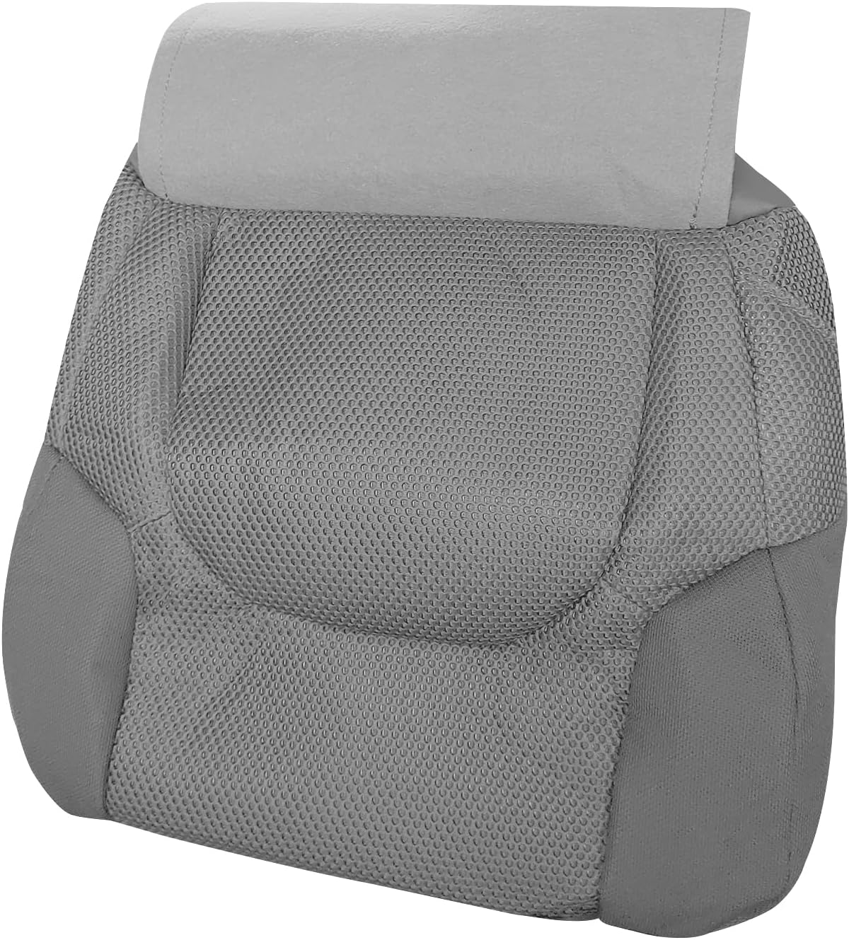 Left Front Driver Side Bottom Replacement Cloth Seat Cover Steel Gray Compatible with Nissan Frontier 2005 2006 2007 2008 2009 2010 2011 2012 2013 2014 2015 2016 2017 2018 2019
