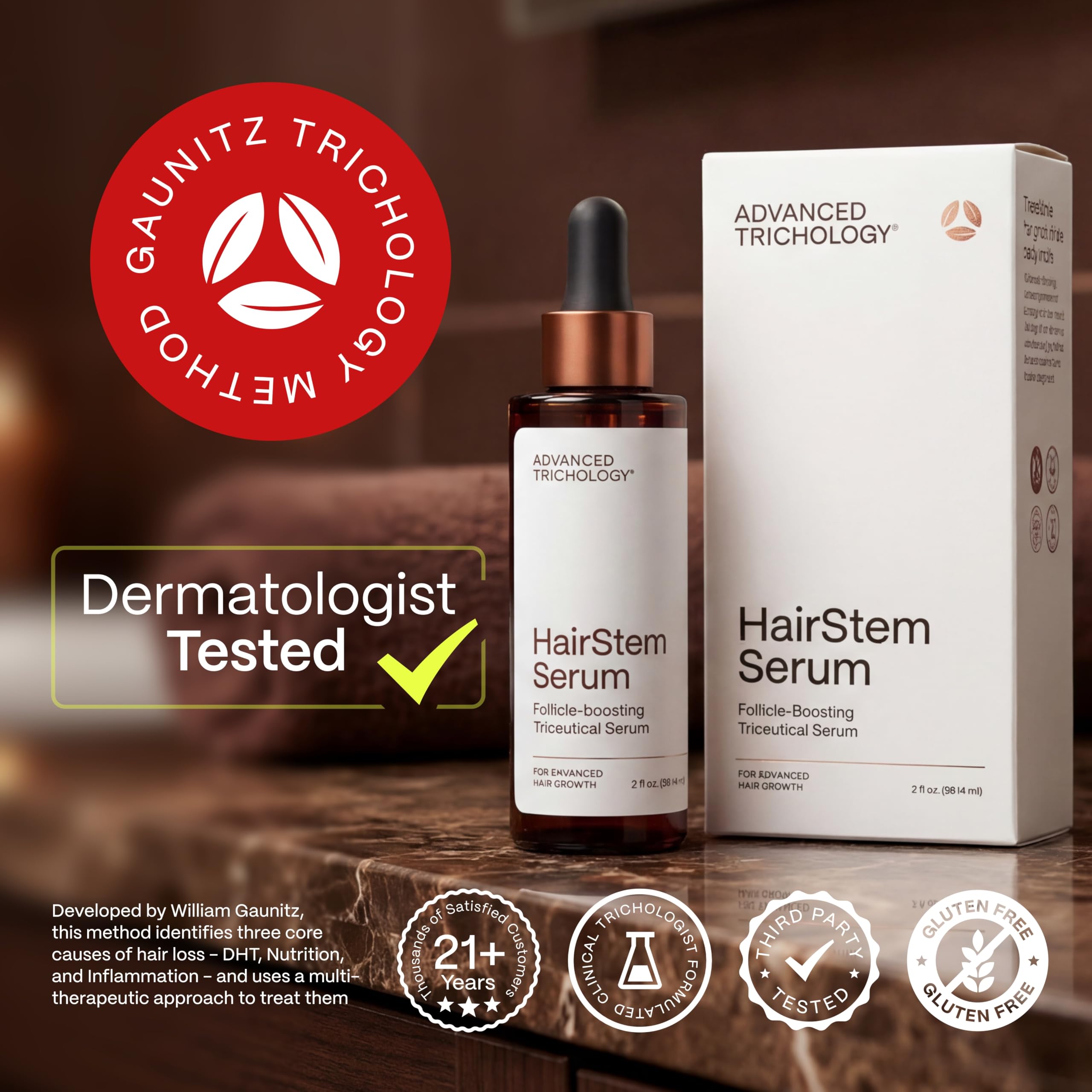 Amazon.com : HairStem Follicle-boosting Triceutical Serum for