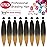 Alrence Pre Stretched Braiding Hair Long Braid 26 Inch 8 Packs Professional Braiding Hair Extensions Synthetic Crochet Twist Braids (26 Inch, T1B/27)