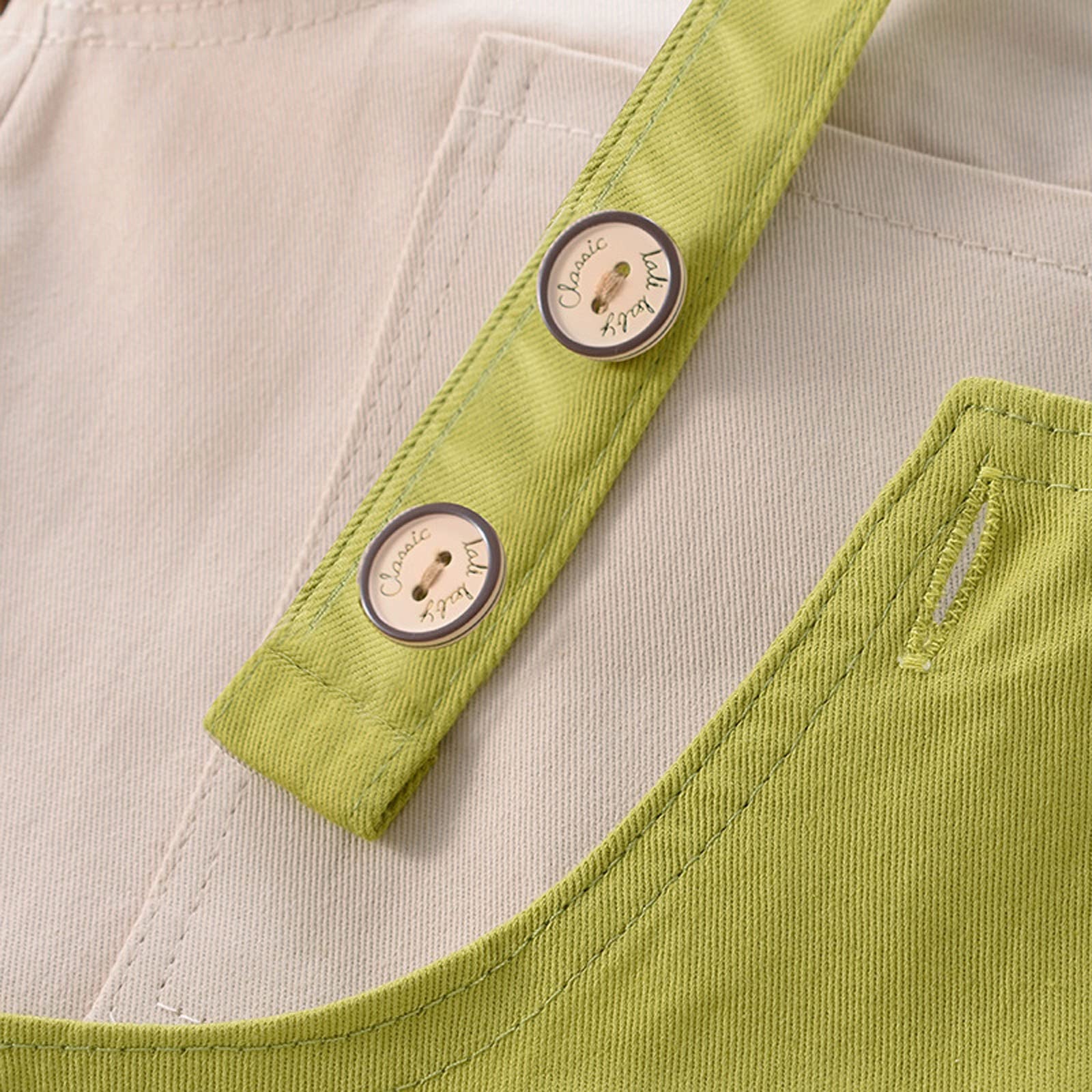 Combinaison sans manches en coton pour bébé fille - Couleur unie - Sans manches - Printemps - Été - Pantalon porte-jarretelles doux - Salopette décontractée avec poche avant - Taille 5 filles