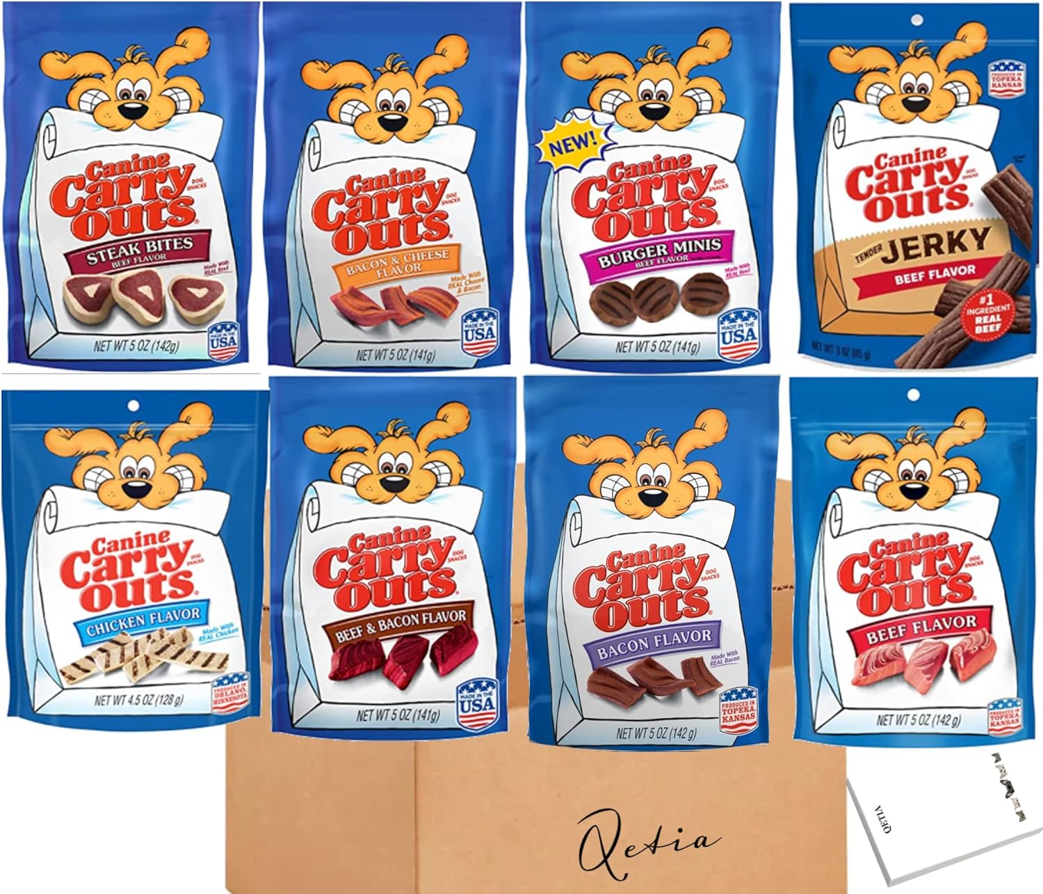 Canine carry outs dog treats Clearance