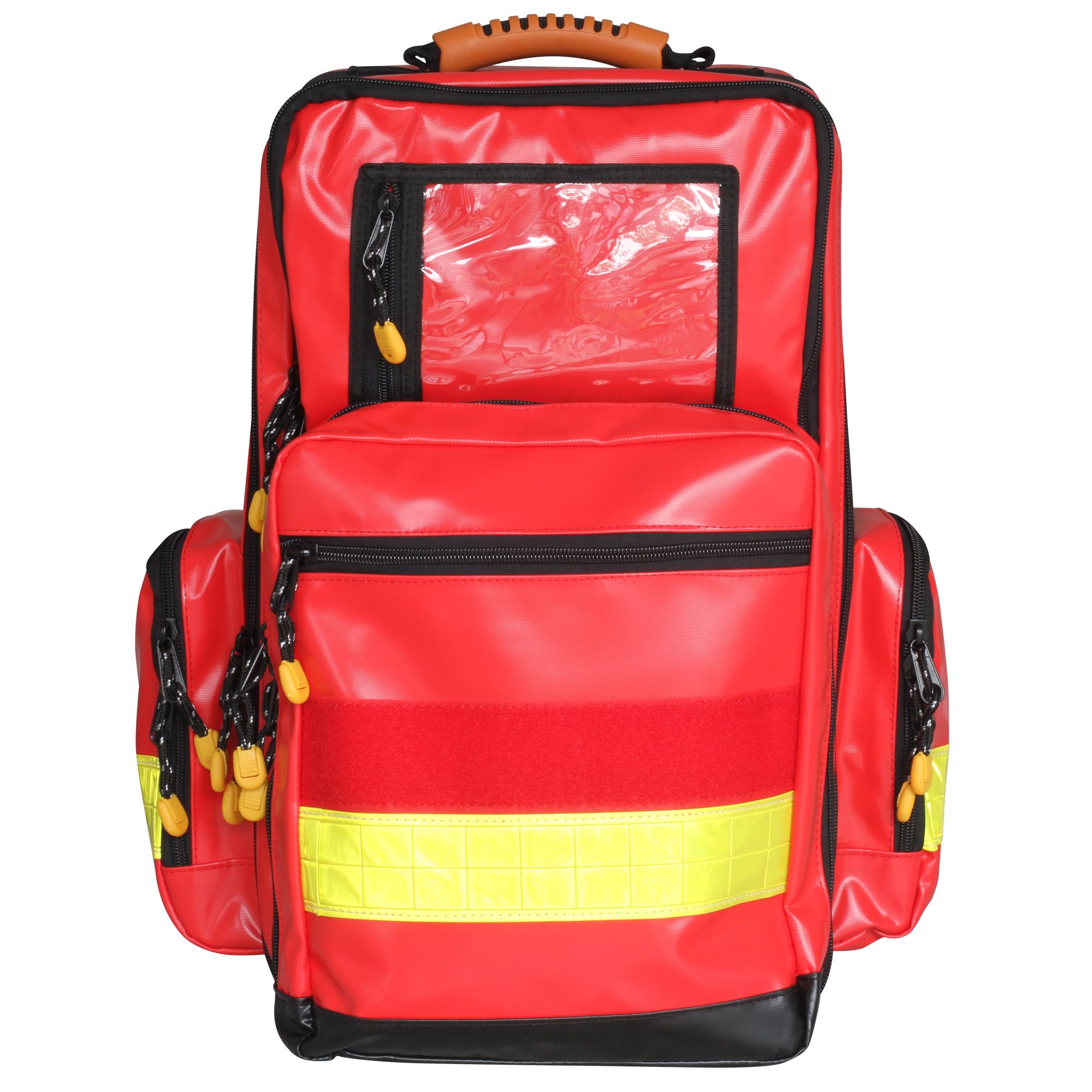 Notfallrucksack MEDICUS M Rot Plane 46 x 30 x 17 cm Rettungsrucksack | Rettungsrucksack inklusive 5 Modultaschen.
