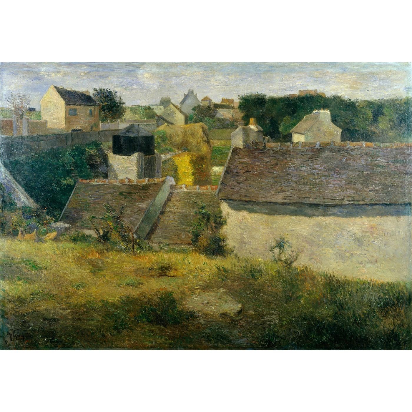 Maisons à Vaugirard Gauguin affiche pour salon élégant - 2