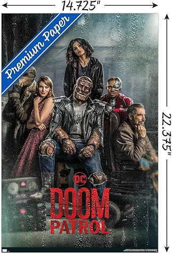 Miniatura 3 de Trends International DC Comics TV Doom Patrol - Póster de pared de hoja del grupo uno