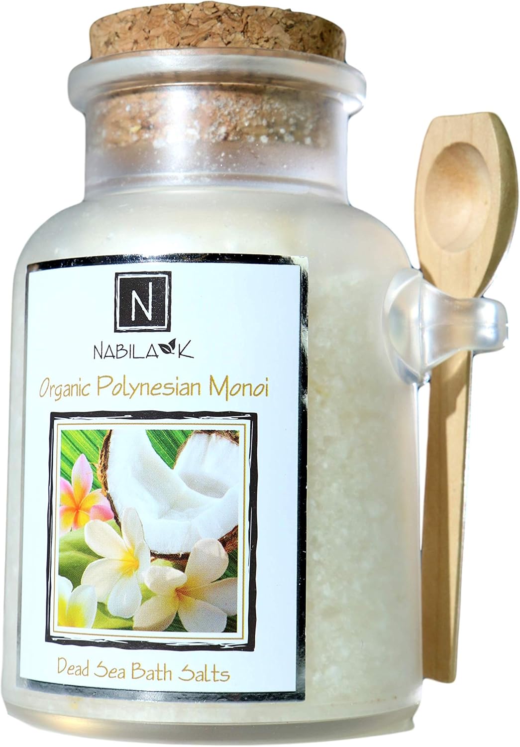 Organic Polynesian Monoi Bath Salt, 10.5oz Beauty