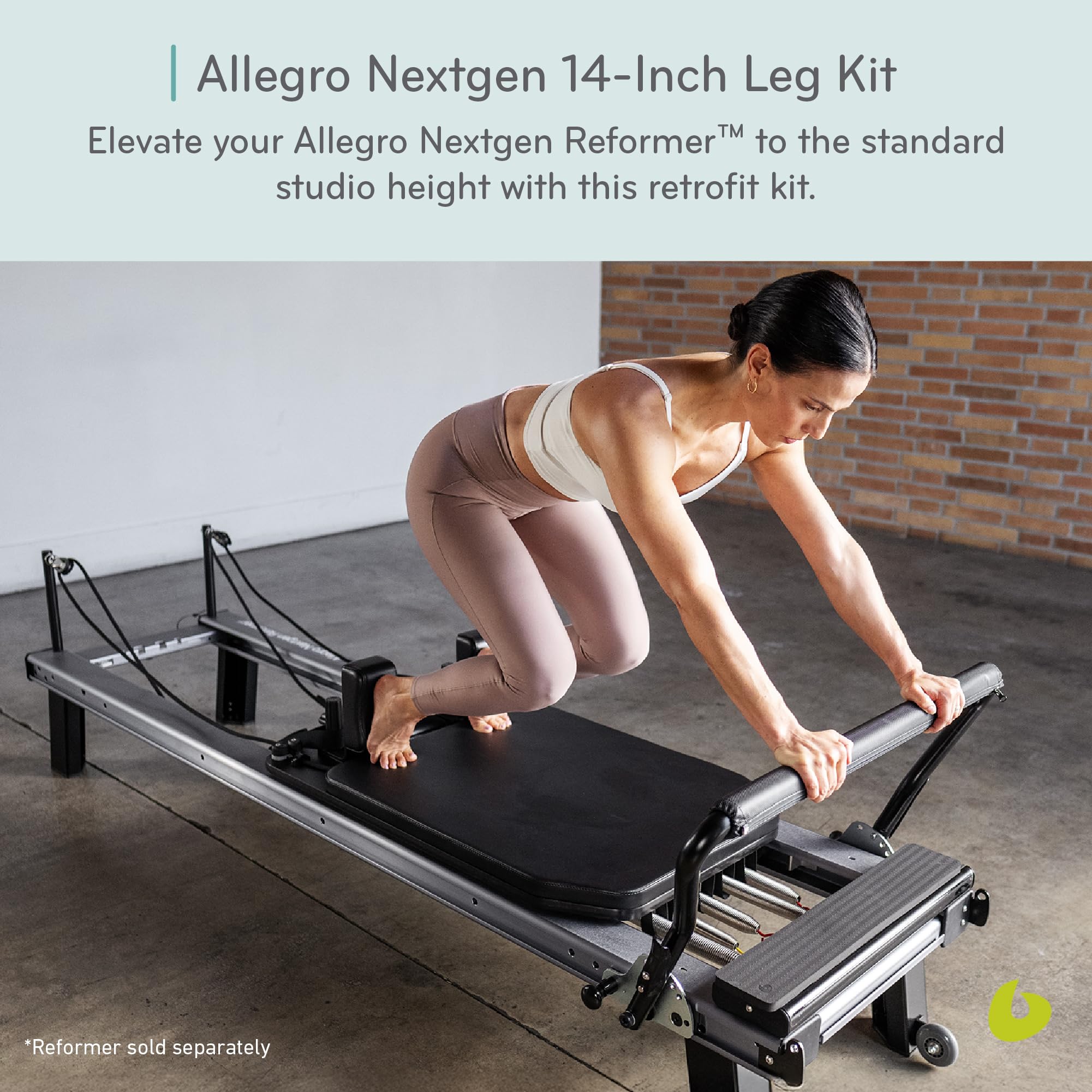 Amazon.com : Balanced Body Allegro Nextgen 14-Inch Retrofit Leg