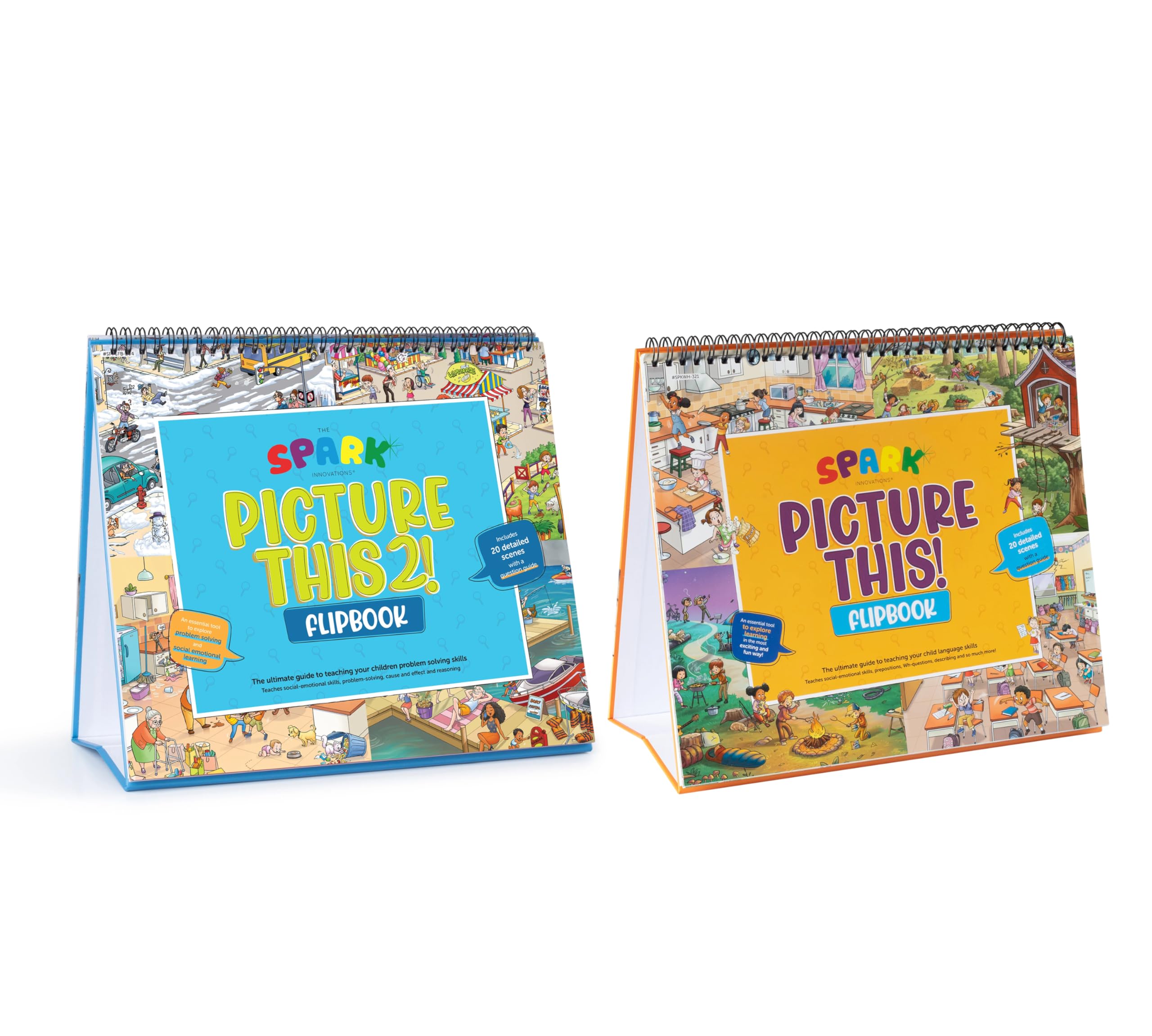 Amazon.com: SPARK INNOVATIONS Picture Cards and Emotion Book, SEL