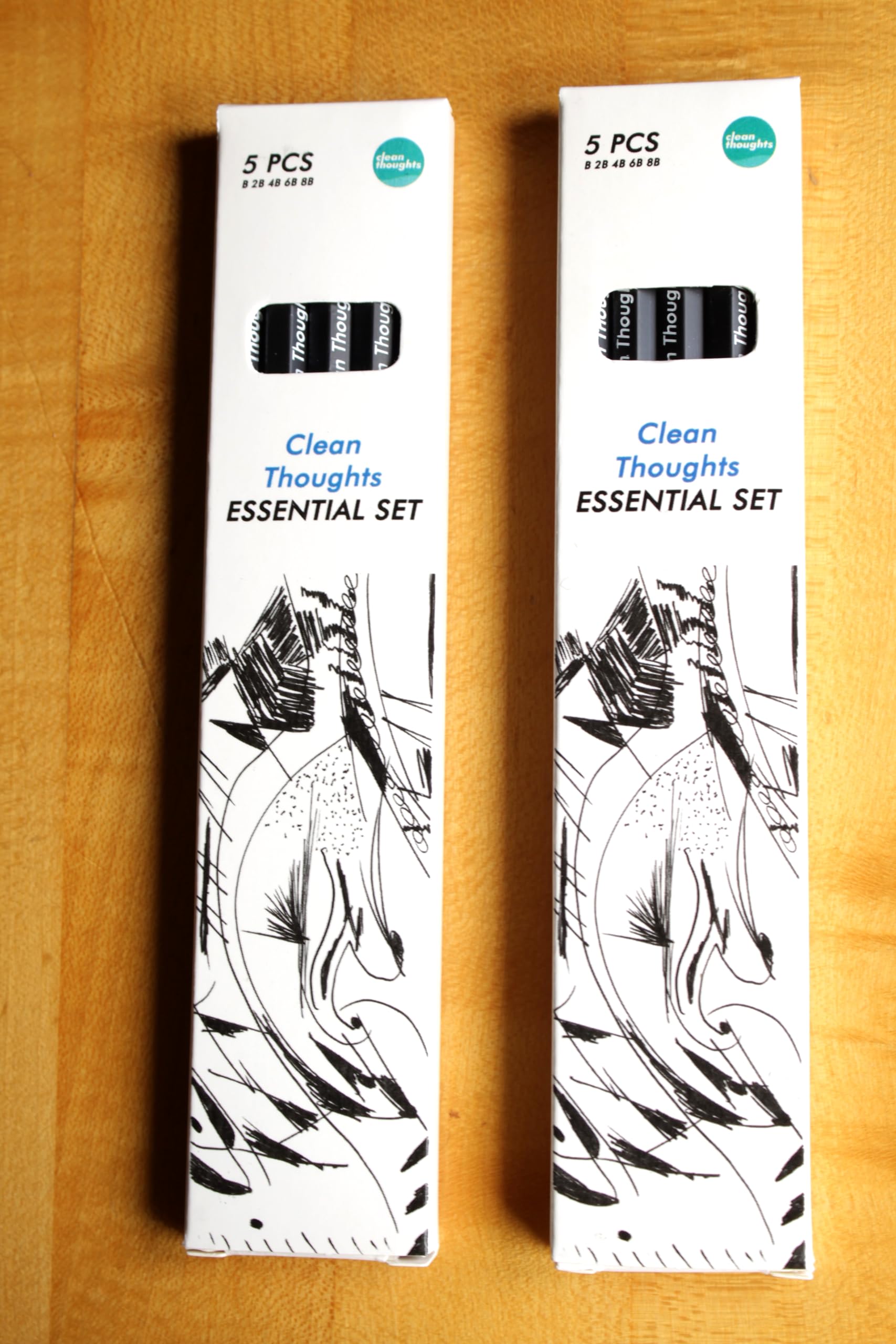 DRAWING PENCILS 2 BOXES WITH 5 PENCILS EACH B, 2B, 4B, 6B, 8B DRAWING SET FOR PROFESSIONALS BEGINERS FOR KIDS FOR SKETCH, FOR DESIGNERS PENCILS FOR STUDENTS - Image 7