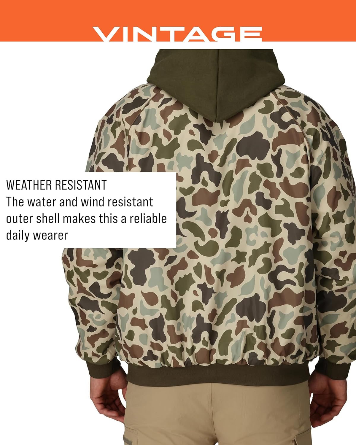 FROGG TOGGS mens Men's Vintage Quilted Jacket