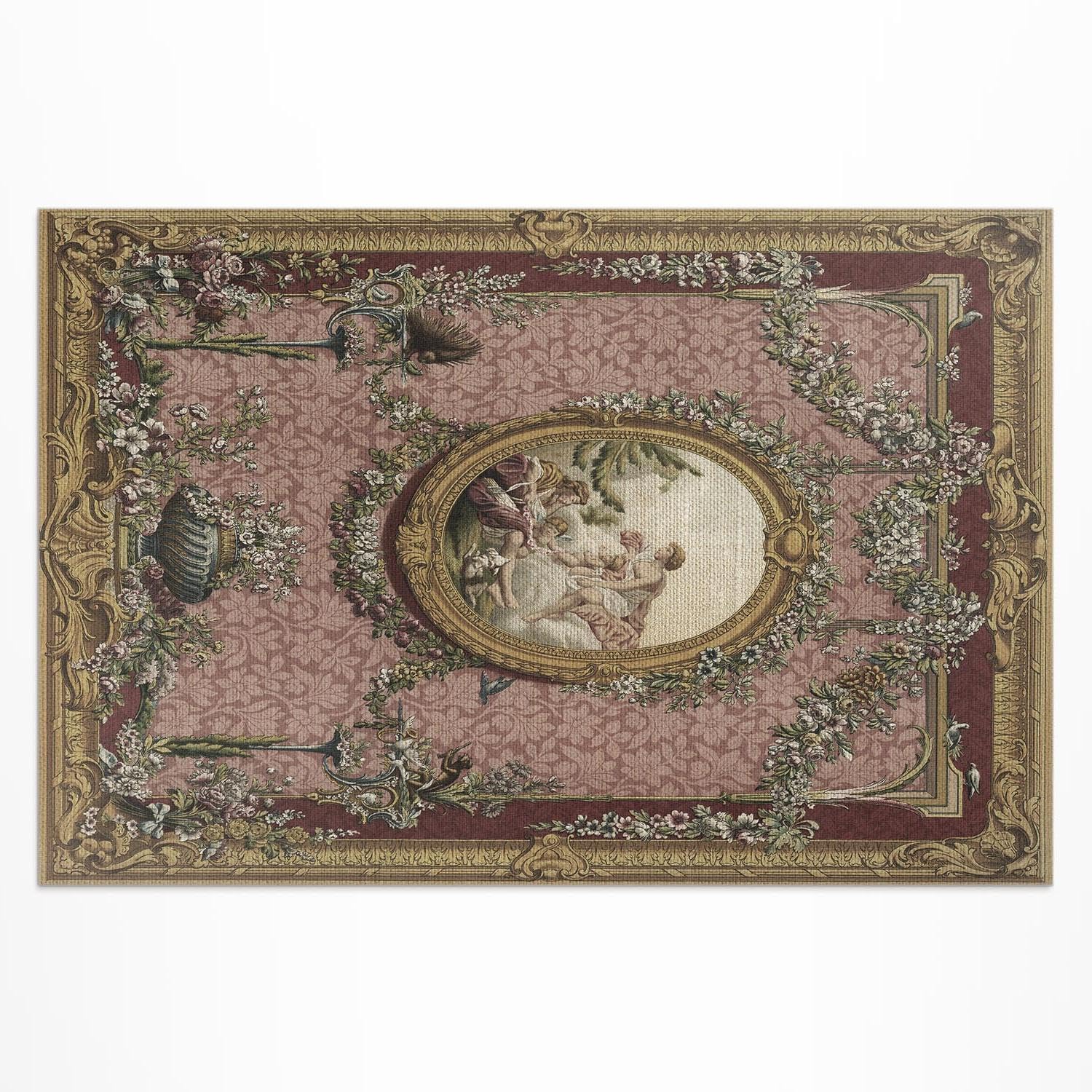 Tapis d'extérieur 150x225 cm en PVC multicolore Albert Racinet